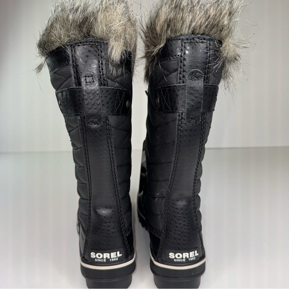 Sorel Tofino II Faux Fur Lined Waterproof Boot Women’s Black 5 - Picture 7 of 13